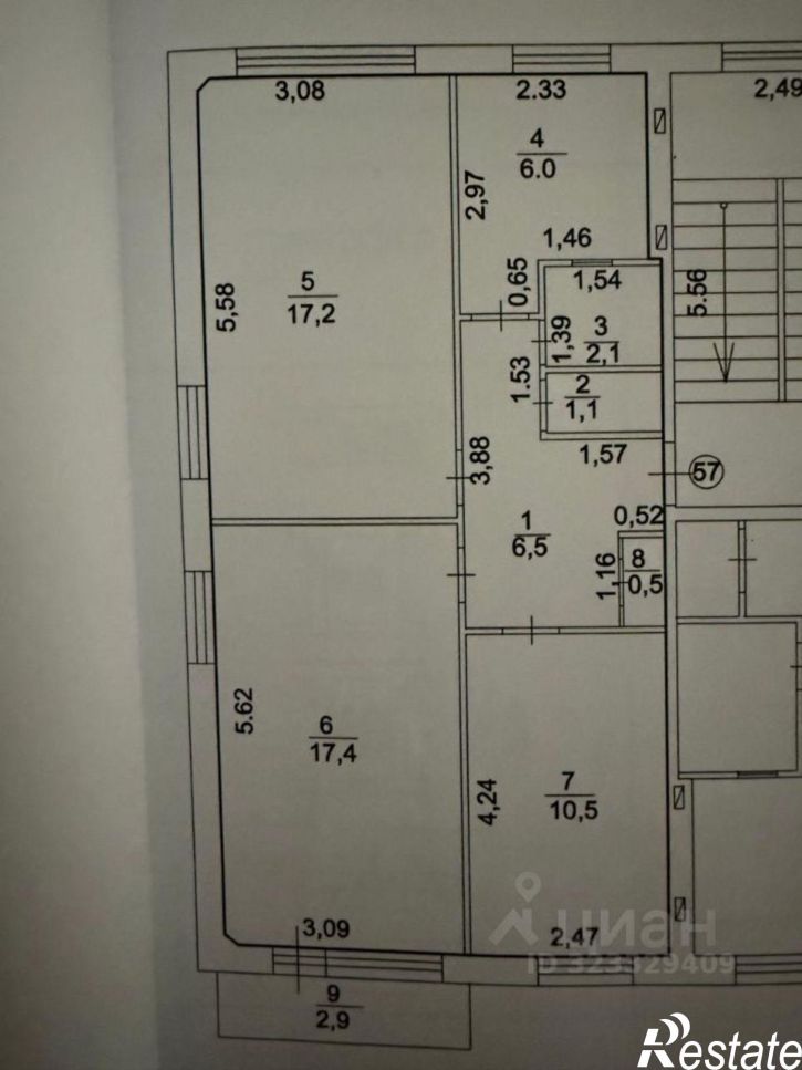 3-комн квартира Юбилейный проспект, 5А,  д. 5А
