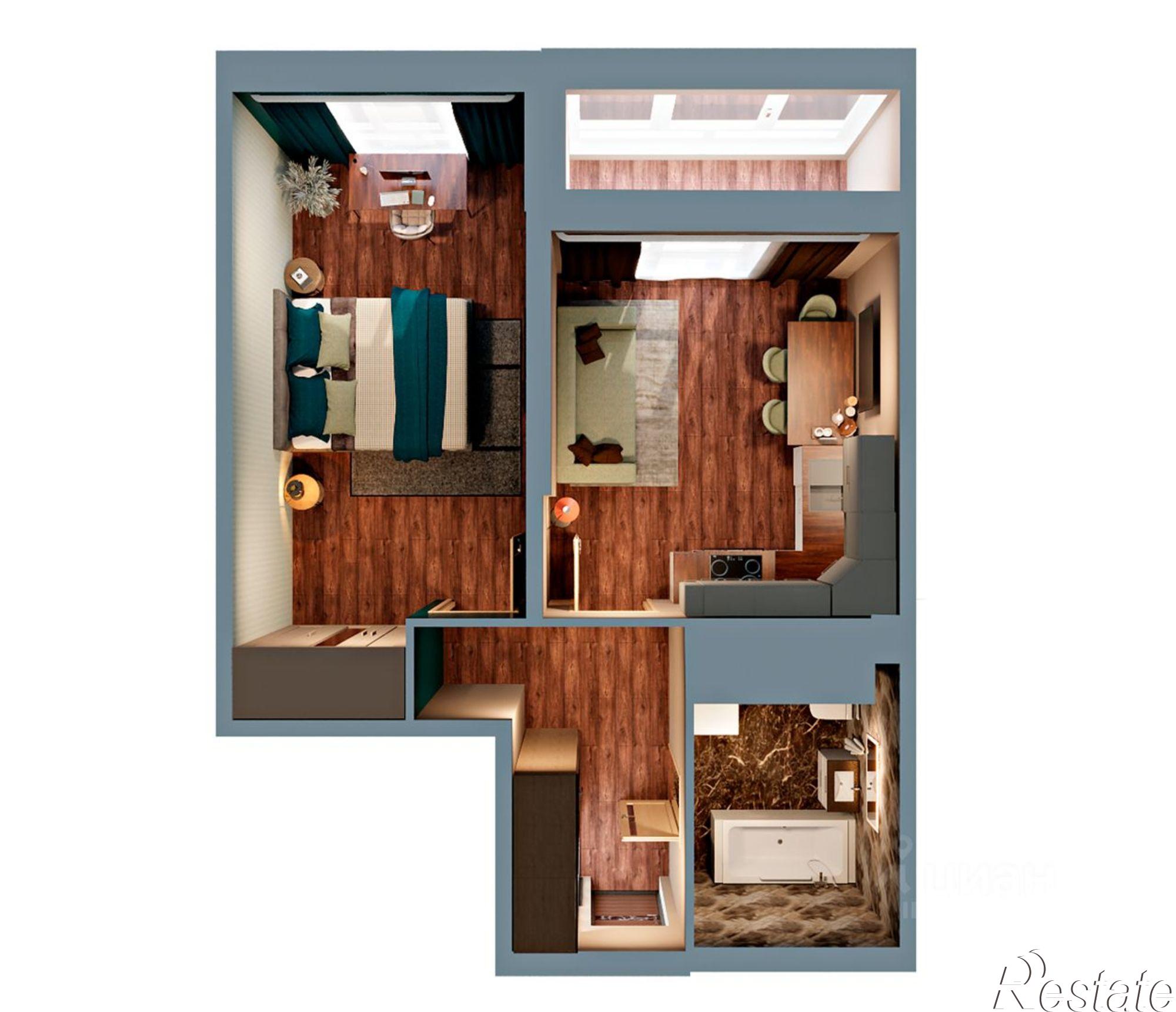 Купить квартиру за 5 640 530 рублей на Комсомольский пр-кт, 92