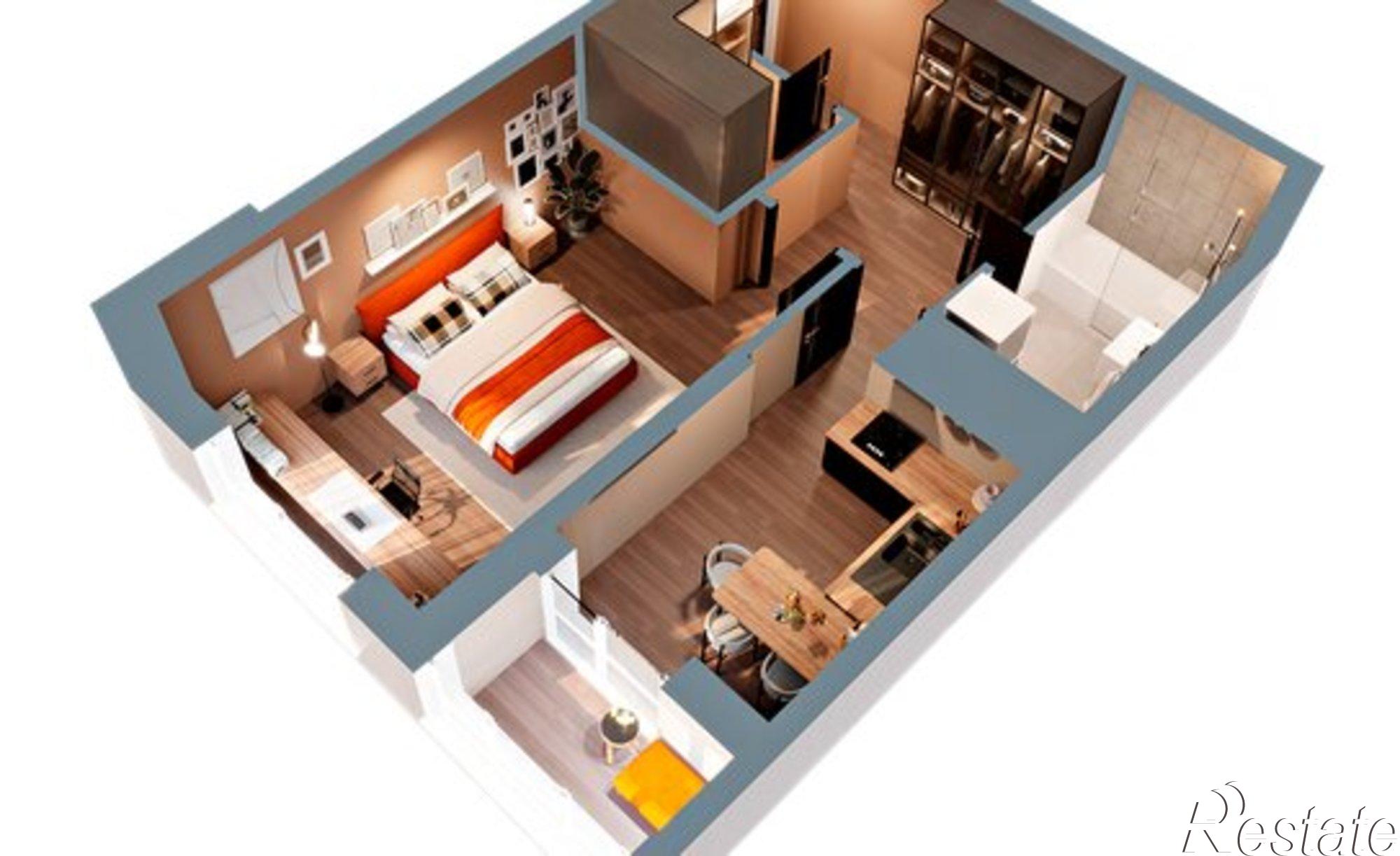 Купить квартиру за 6 112 940 рублей на Комсомольский пр-кт, 92