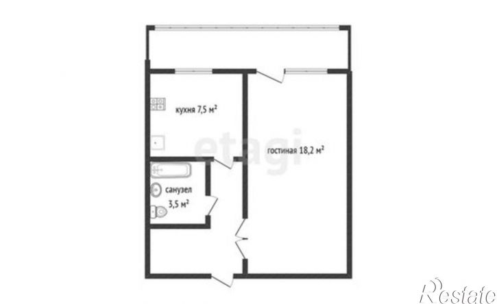 1-комн квартира ул Нефтяников, 14,  д. 14