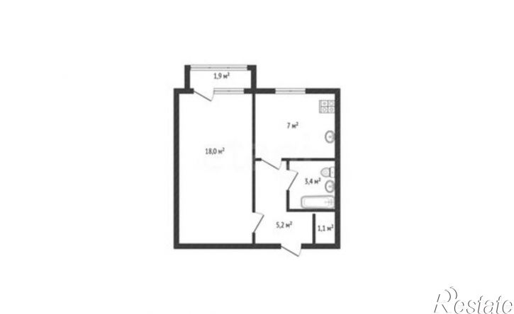 1-комн квартира Комсомольский пр-кт, 31,  д. 31