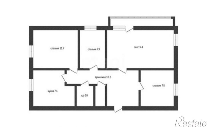 4-комн квартира Комсомольский пр-кт, 31,  д. 31