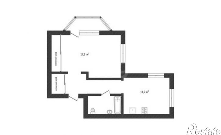 1-комн квартира ул Трактовая, 60,  д. 60
