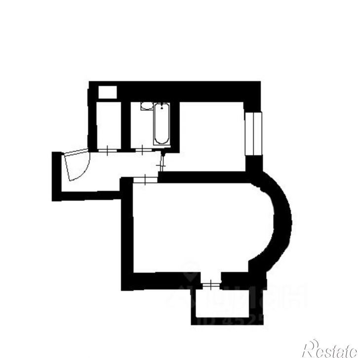 1-комн квартира улица Карцева, 32А,  д. 32А