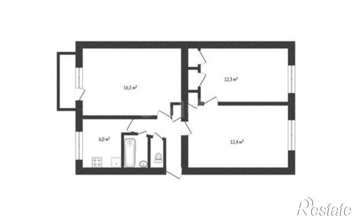 3-комн квартира Юбилейный пр-кт, 4,  д. 4