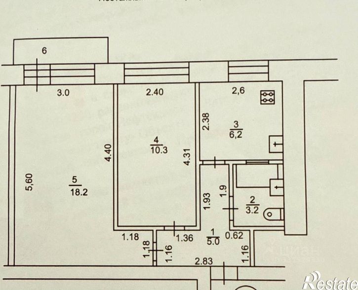 2-комн квартира ул Нефтяников, 23,  д. 23