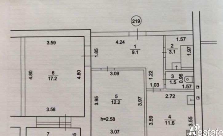 2-комн квартира Березовское шоссе, 8В,  д. 8В