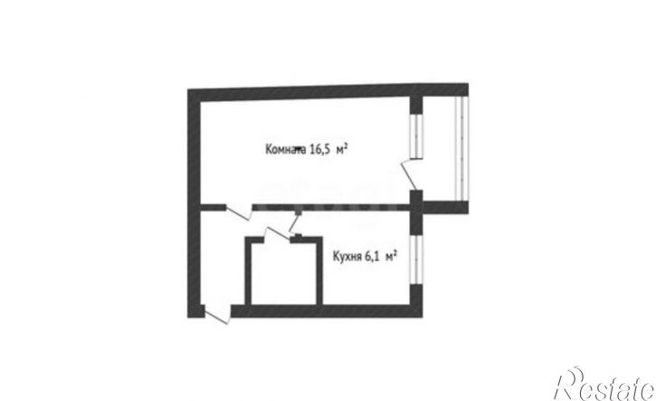 1-комн квартира ул Дорожная, 25,  д. 25