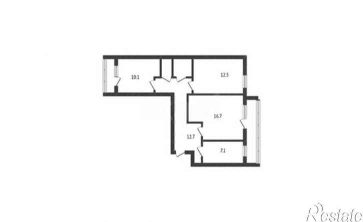 3-комн квартира ул Дорожная, 57А,  д. 57А