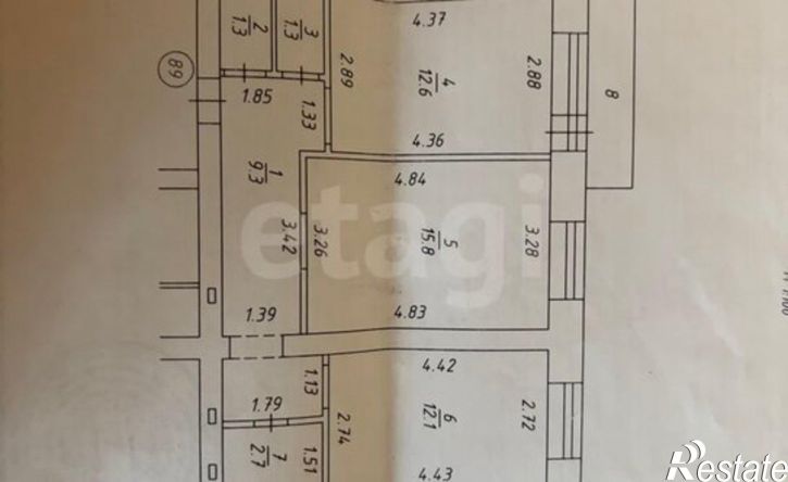 2-комн квартира ул Карла Маркса, 8Б,  д. 8Б