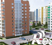 1-комн, 36кв м, этаж 9/10 Городская улица, 6А