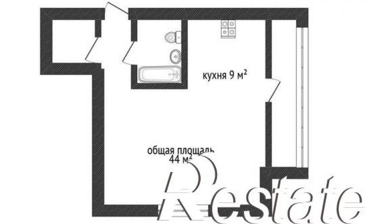1-комн квартира Берёзовское шоссе, 32,  д. 32