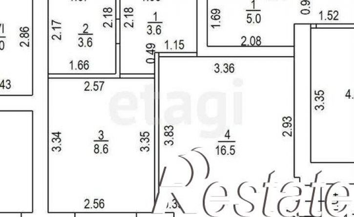 1-комн квартира улица Карцева, 28В,  д. 28В